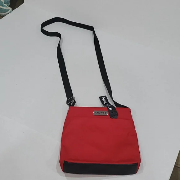 NWOT Red Diver Mini Nautica Purse - Picture 3 of 8